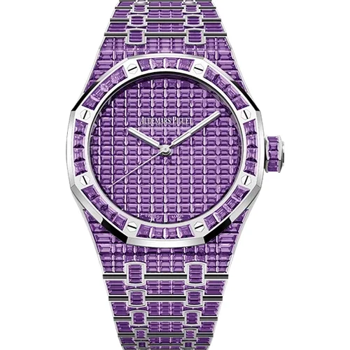 Audemars Piguet Selfwinding Amethyst "50th Anniversary" 15514BC.AY.1284BC.01 kol saati