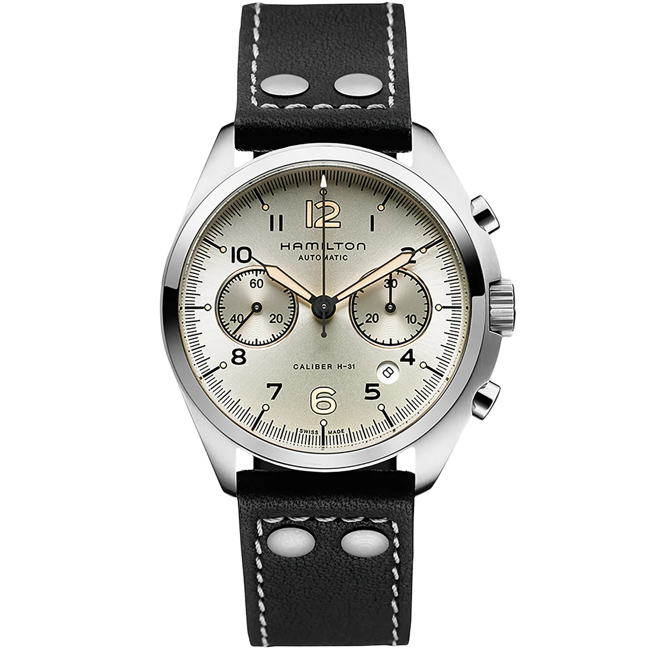 Hamilton Khaki Aviation Khaki Pilot Pioneer Auto Chrono H76416755 41 mm kol saati