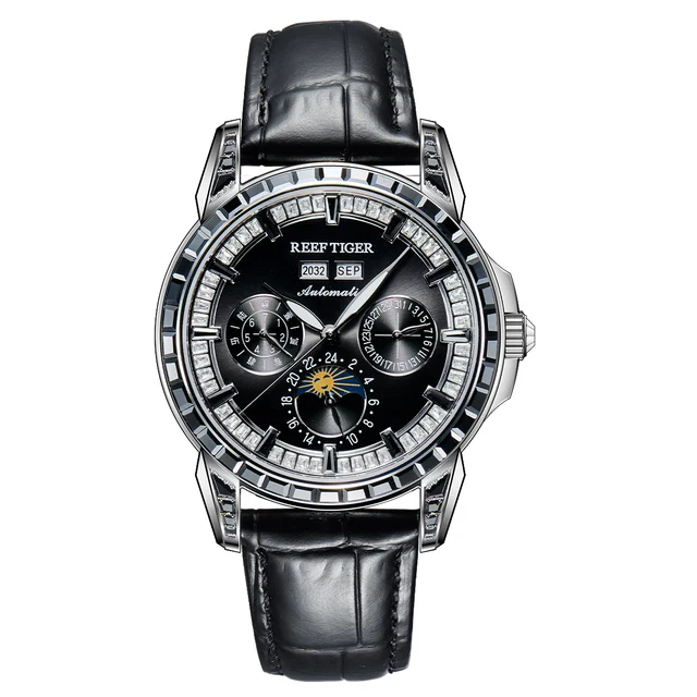 Reef Tiger Moon Phase RGA1988-YYBBD kol saati