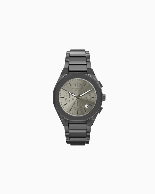 Armani Exchange Sync Quartz Chronograph Watch AX4296 kol saati