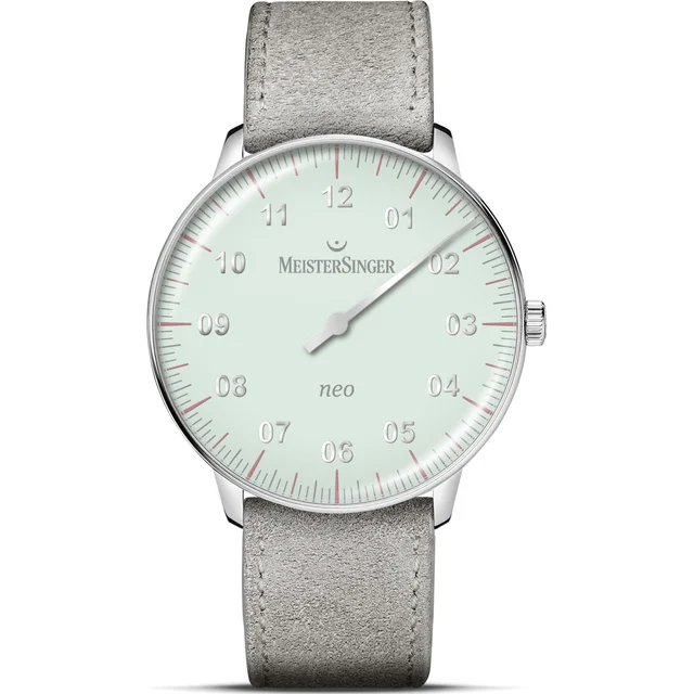 Meistersinger Neo Special Light Green S-NES929S kol saati