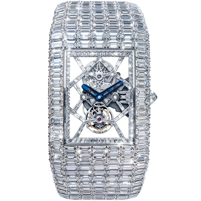Jacob & Co. Jacob & Co. Billionaire III White Diamonds Gold on Bracelet BL115.30.BD.AA.A30