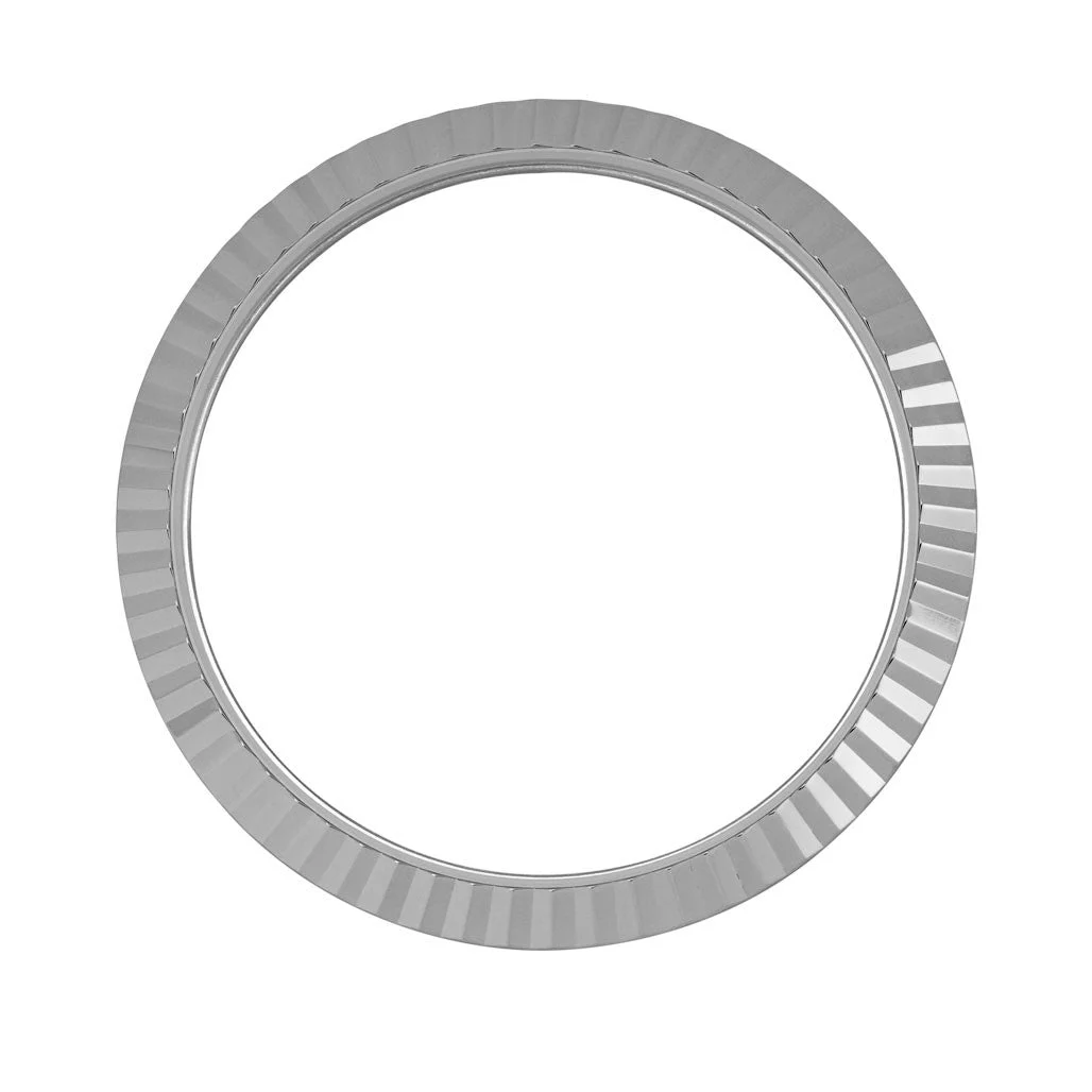 Islander Fluted Stainless Steel Bezel for Brookville Watches #B19-P kol saati