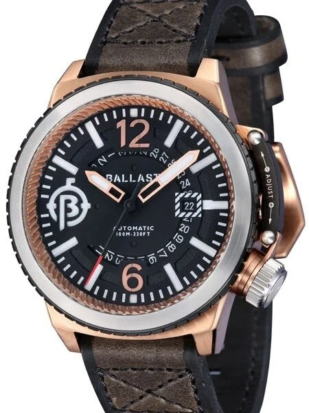 Ballast Trafalgar Automatic Watch with Unique Bezel System #BL-3133-02 kol saati