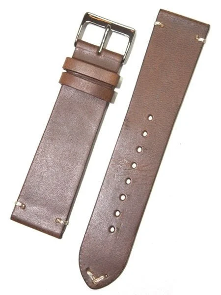 Toscana Horween Chromexcel Brown Calfskin Leather with Matching Lining and Hand-Stitching #INS-HOR81 INS-HOR81-0001 kol saati