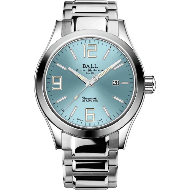 Ball Engineer M Pioneer II Ice Blue Dial 43mm NM2128C-S2CJ-IBE kol saati
