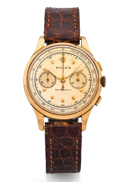 Rolex ROLEX REF. 3834 CHRONOGRAPH YELLOW GOLD kol saati
