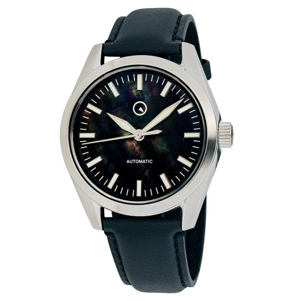 Islander Automatic Watch with Black Mother of Pearl Dial #ISL-133 40 mm kol saati