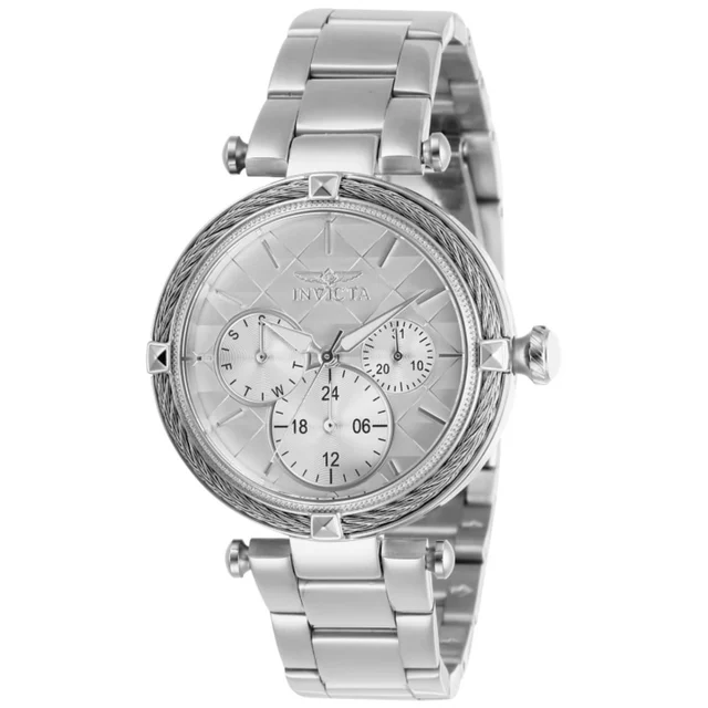 Invicta Bolt Latticia Watch - 36.5mm. Steel (28955) kol saati