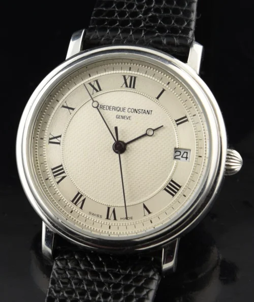 Frederique Constant With Guilloche Dial kol saati