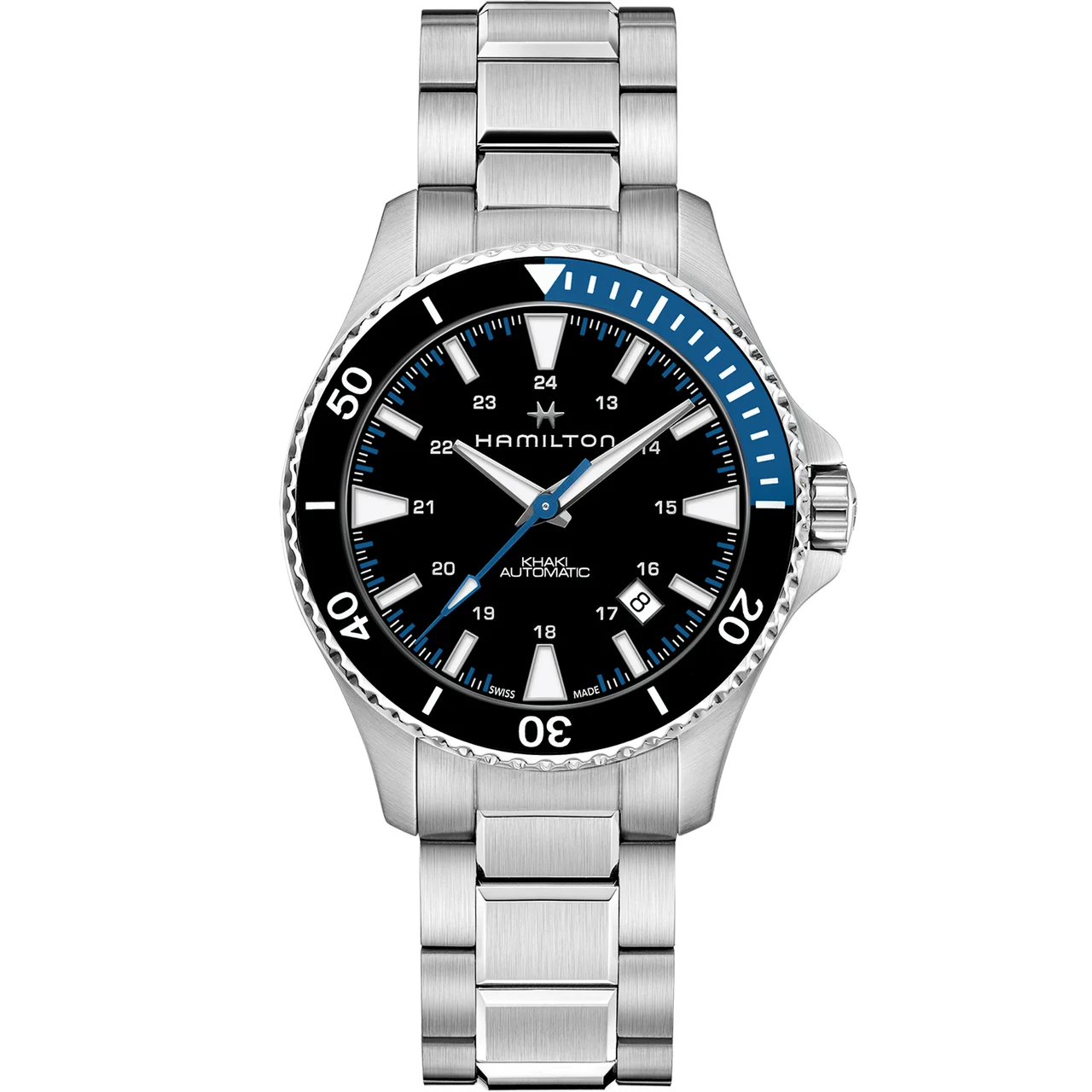 Hamilton Khaki Navy Scuba Auto H82315131 40 mm kol saati
