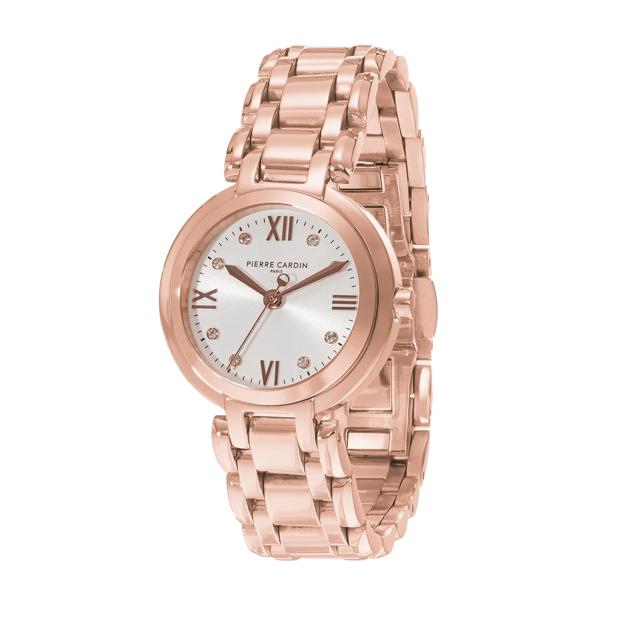 Classique Petite Lumière Rose Gold with Rose Gold Metal Strap CF.1036.MR 31 mm kol saati