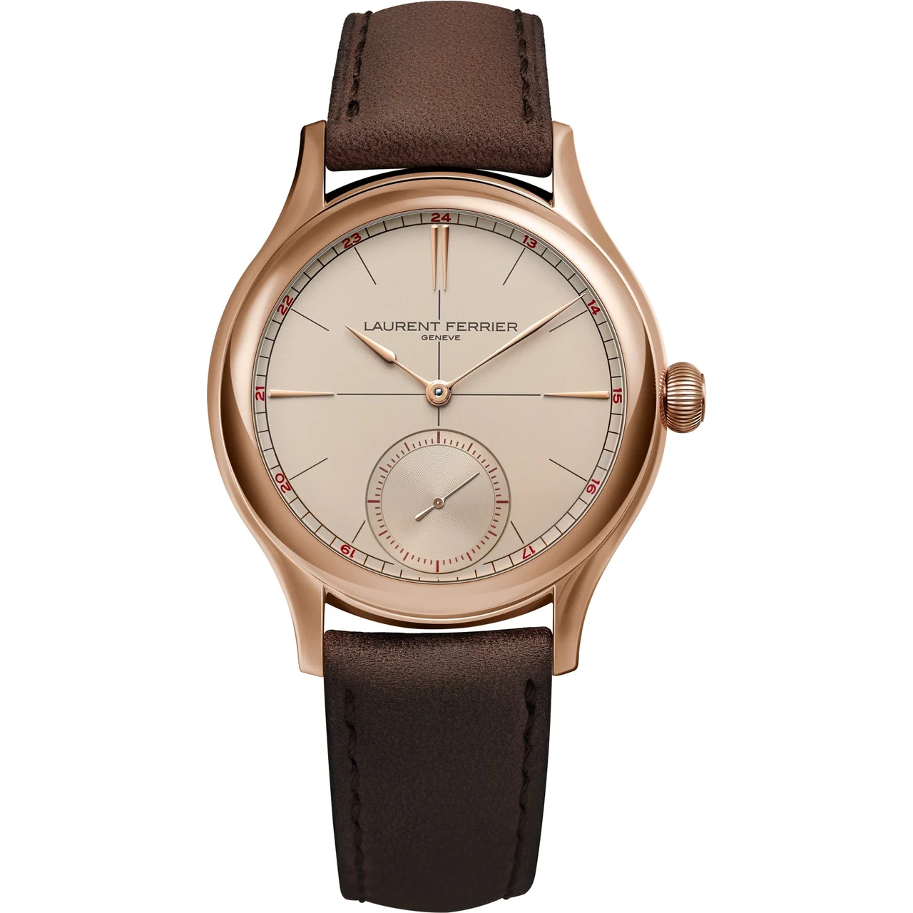 Laurent Ferrier Classic Origin Rose Gold Beige Dial LCF036.R5.BR5.1 40 mm kol saati