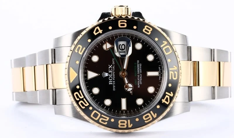 Rolex GMT-Master II 116713 Ceramic Bezel 116713BKSO 40 mm kol saati
