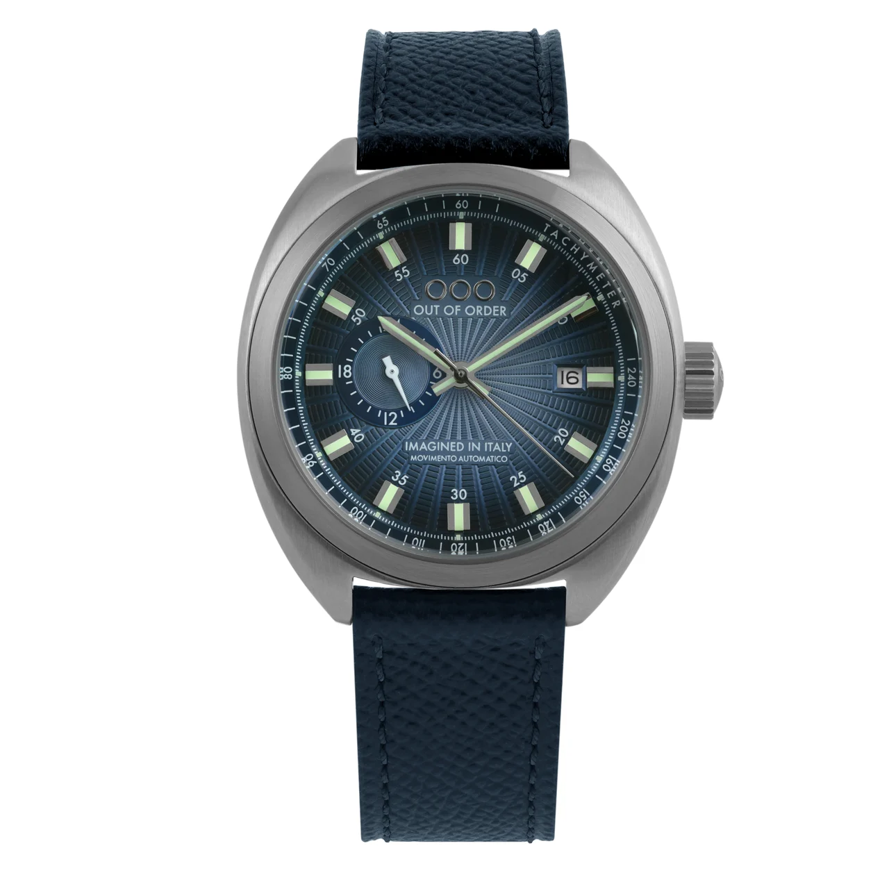OOO Out of Order Torpedine OOO.001-31.BL.GU 42 mm kol saati