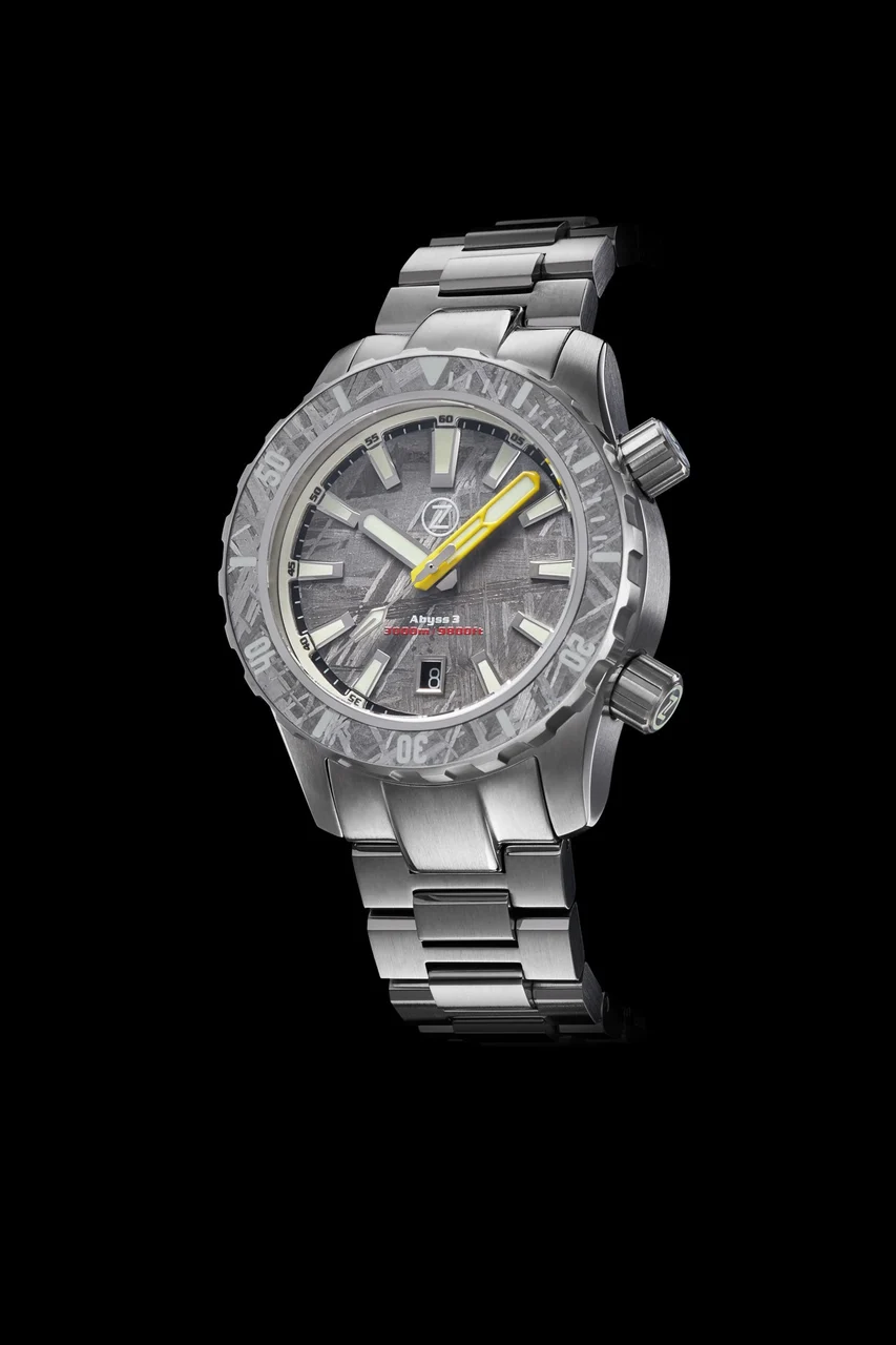 Zelos Abyss 3 3000m Steel Meteorite 43 mm kol saati