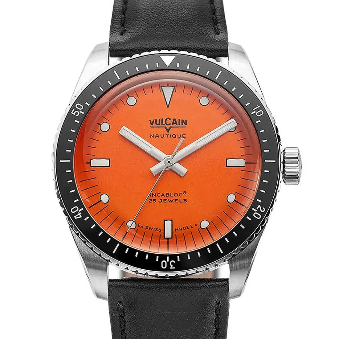 Vulcain Skindiver Nautique 42933 38 mm kol saati