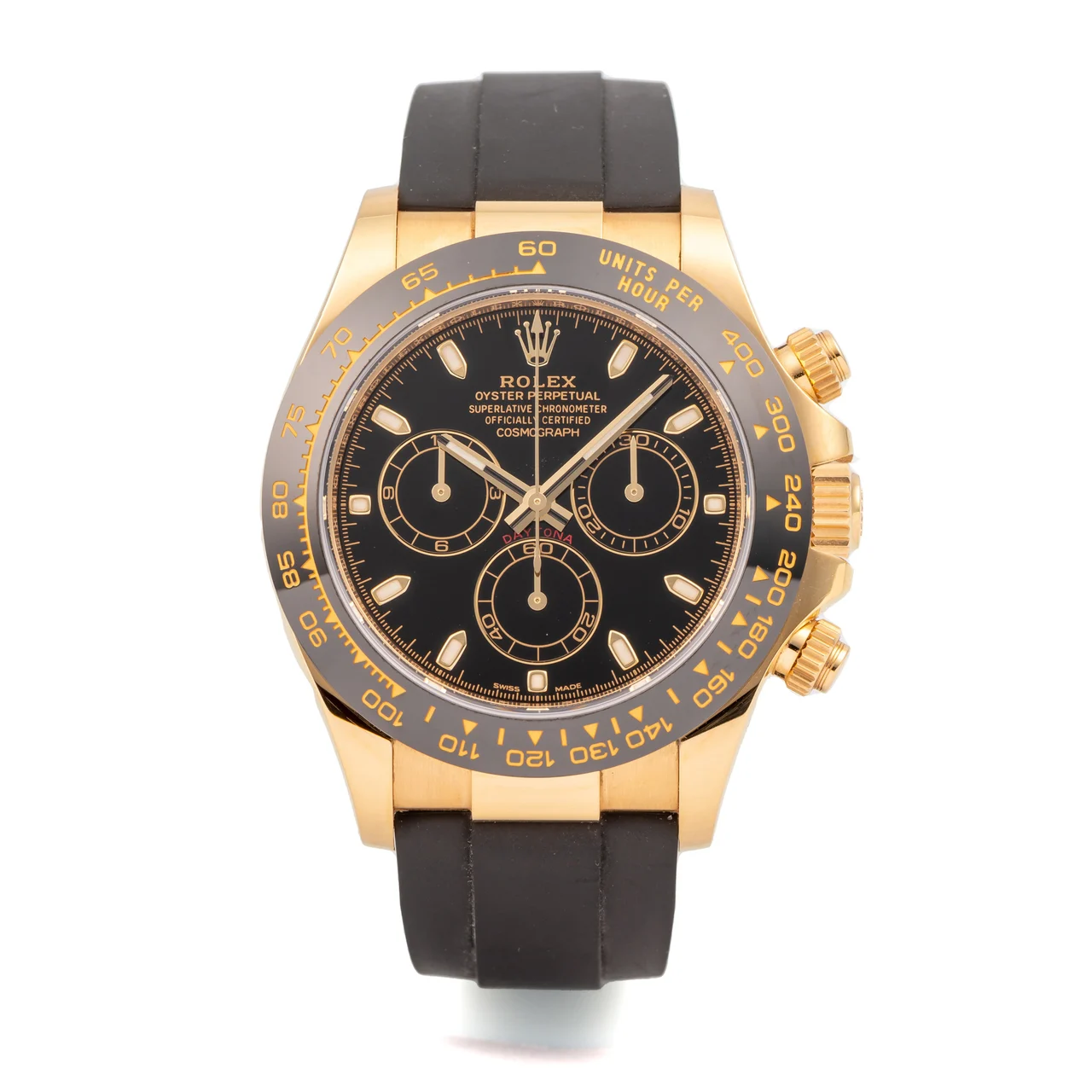 Rolex ROLEX, REF. 116518LN, COSMOGRAPH DAYTONA, YELLOW GOLD kol saati