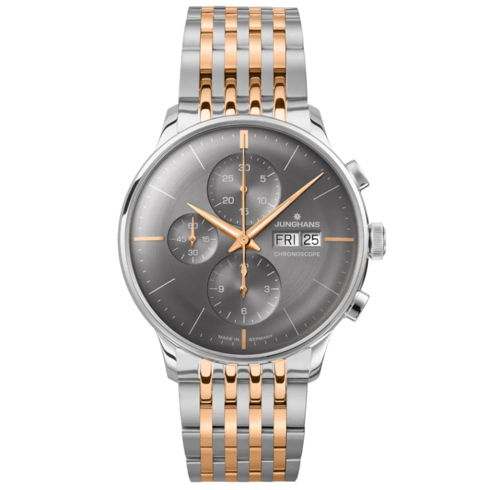 Junghans Meister Chronoscope 027/4527.47 kol saati