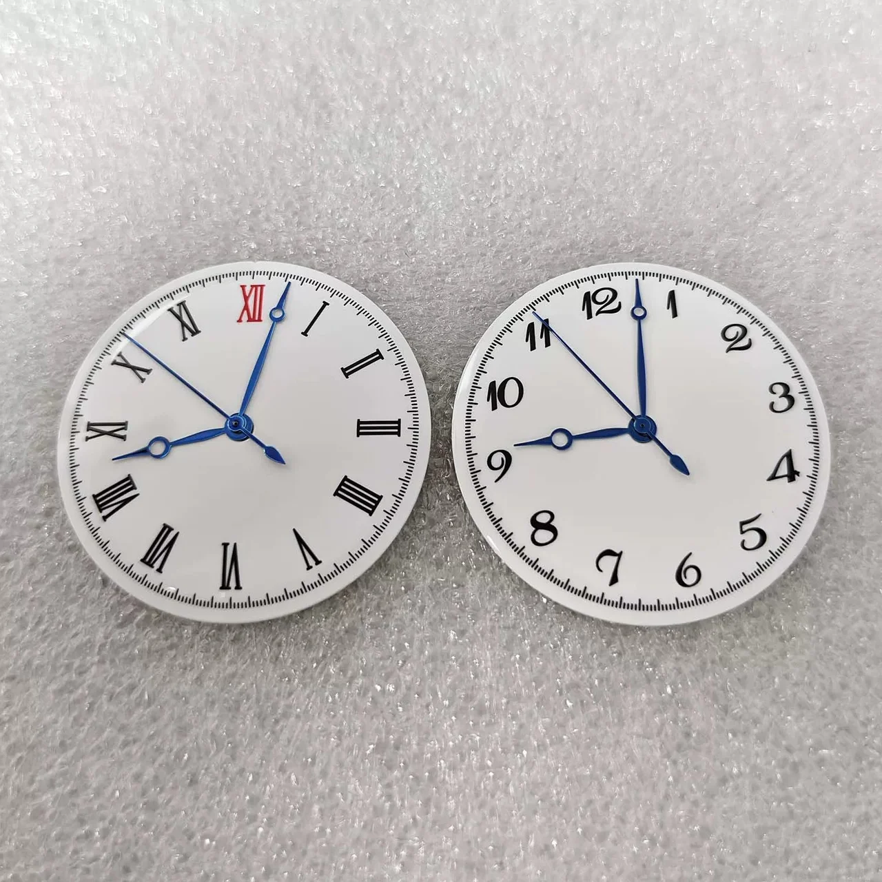 Tandorio Watches Enamel 37MM Roman dial + watch hand No luminous light for NH35 movement Sterile 6274312690227 37 mm kol saati