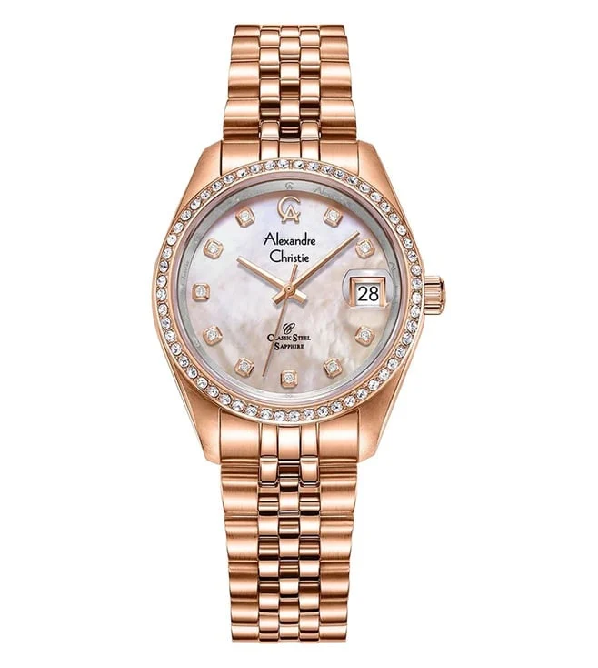 Alexandre Christie Classic 5012LDBRGMD 32 mm kol saati
