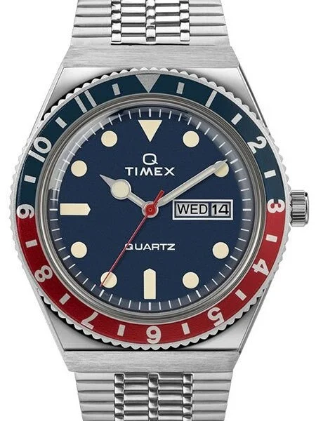 Timex Reissue of 1970's 38mm Stainless Steel Bracelet Watch #TW2T80700ZV kol saati