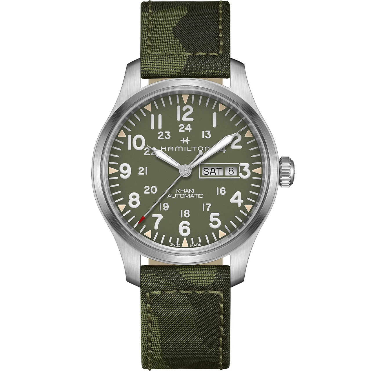 Hamilton Khaki Field DAY DATE AUTO H70535061 42 mm kol saati