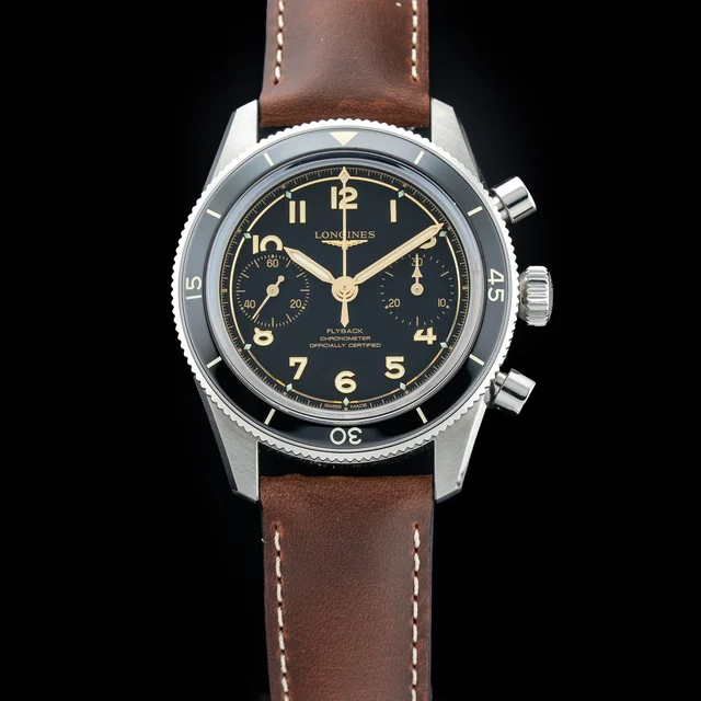 Longines Spirit Pilot Flyback L3.721.4.53.2 210009N36562 kol saati