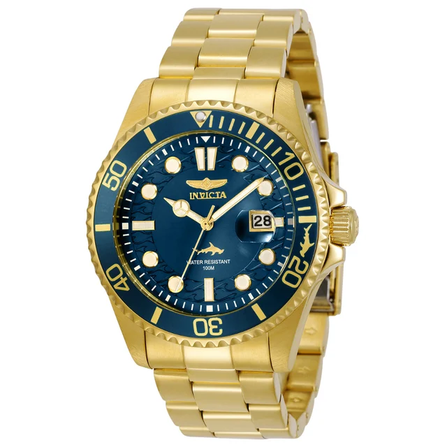 Invicta Pro Diver Currentwave Watch - 43mm. Gold (30024) kol saati