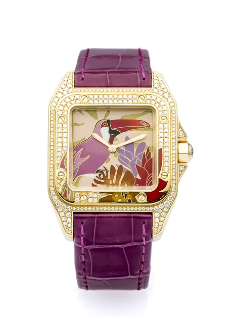 Cartier Santos 100 2880L kol saati