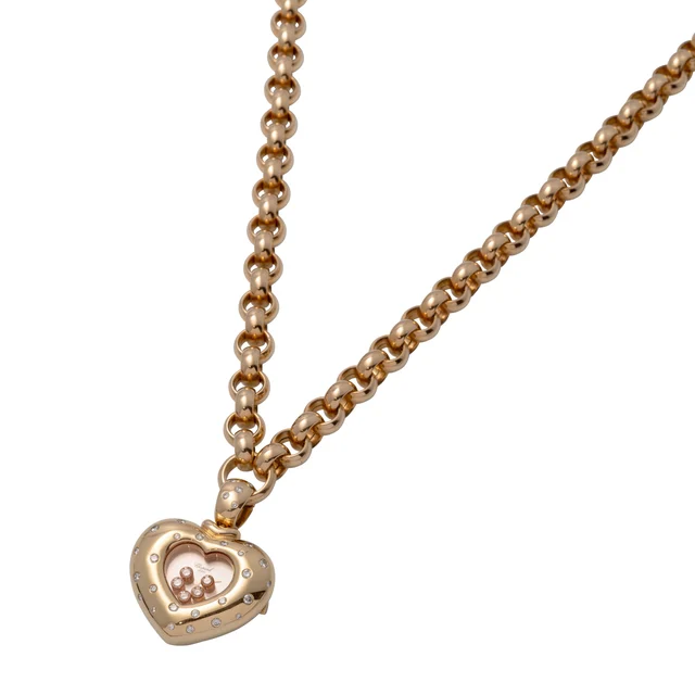 Chopard CHOPARD, REF. 206533, HAPPY DIAMOND, NECKLESS WATCH, YELLOW GOLD AND DIAMONDS SET