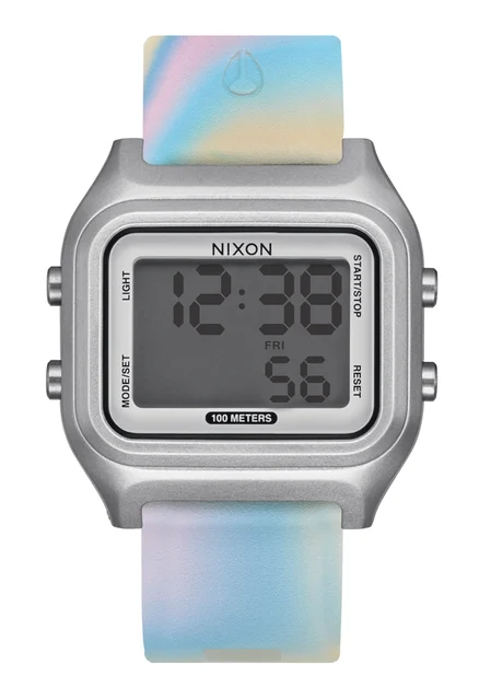 Nixon US Ripper - Silver / Pastel Swirl A1399-5229-00 kol saati