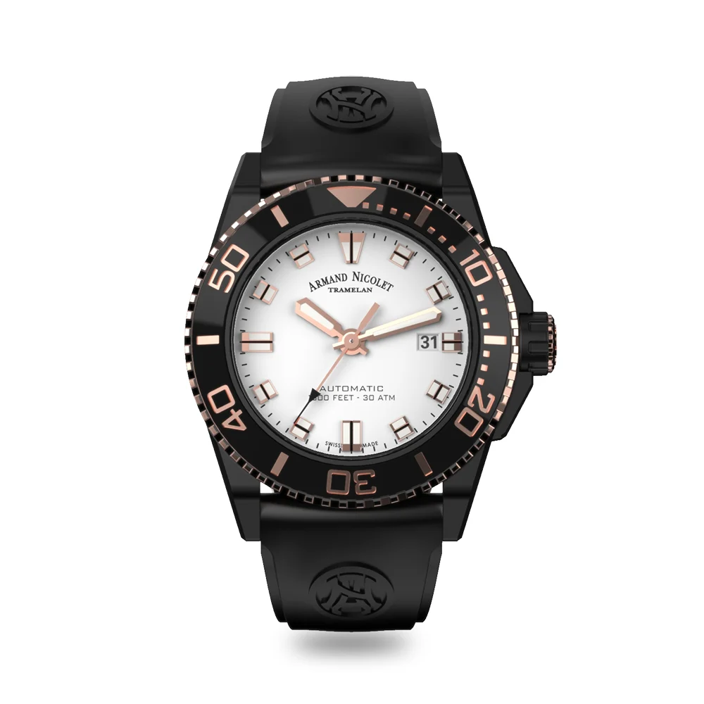 Armand Nicolet Armand Nicolet JS9 A480AQS-AS-GG4710N 44 mm kol saati