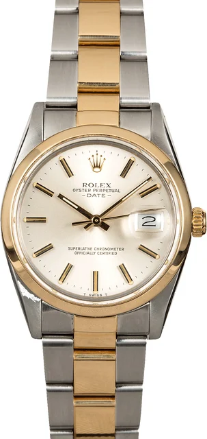 Rolex Date 15003 Two-Tone Oyster kol saati