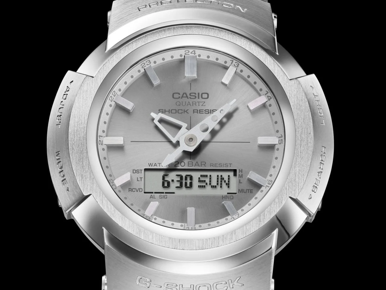 Casio G-shock Full Metal AWM-500D-1A8DR 44.5 mm kol saati