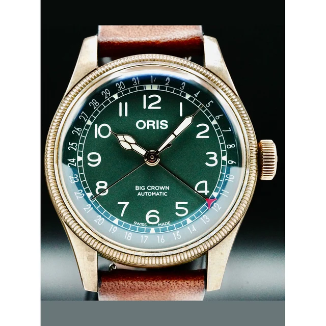 Oris Big Crown Pointer Date 80th Anniversary Edition Bronze 210000050208 kol saati