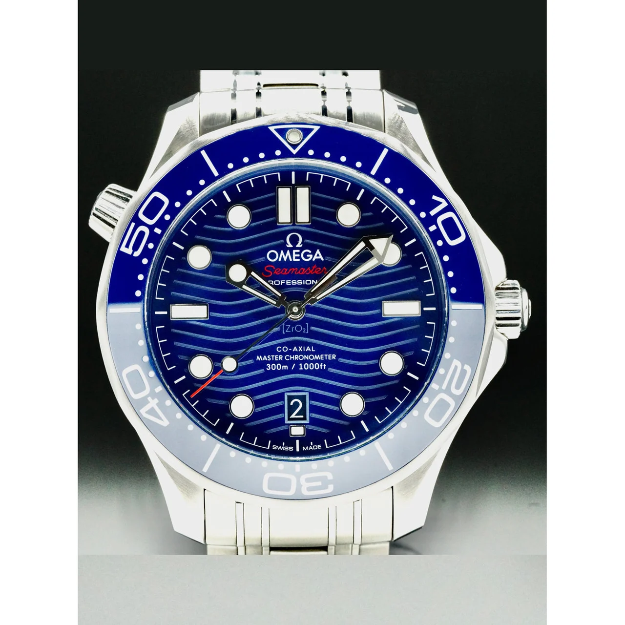 OMEGA Seamaster Diver 300M Co-Axial Master Chronometer on Bracelet 210000043747 42 mm kol saati