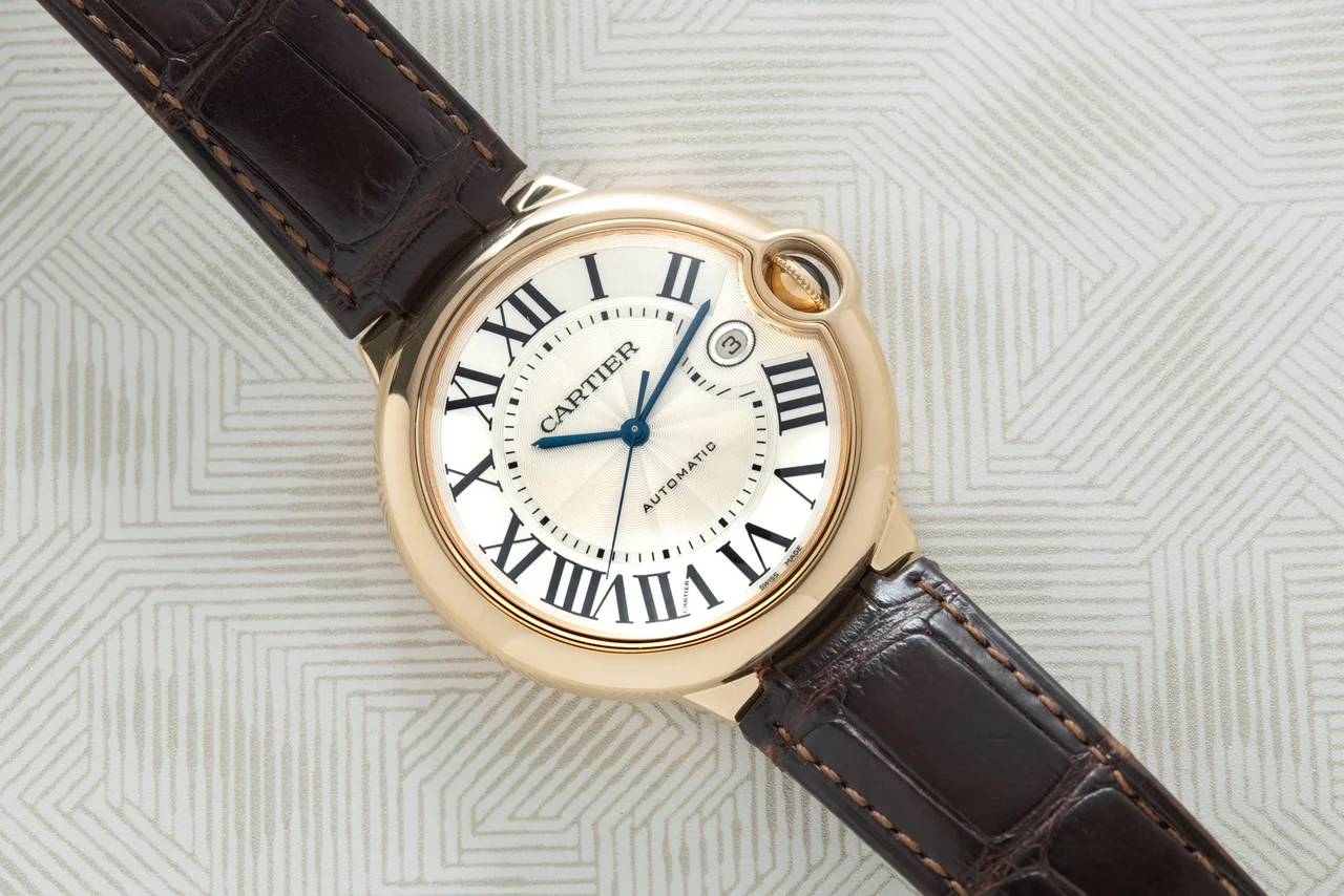 Cartier Ballon Bleu 40950236 42 mm kol saati