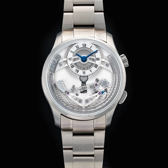 Christopher Ward Bel Canto Classic - Argento Bader Bracelet 210009N32920 kol saati