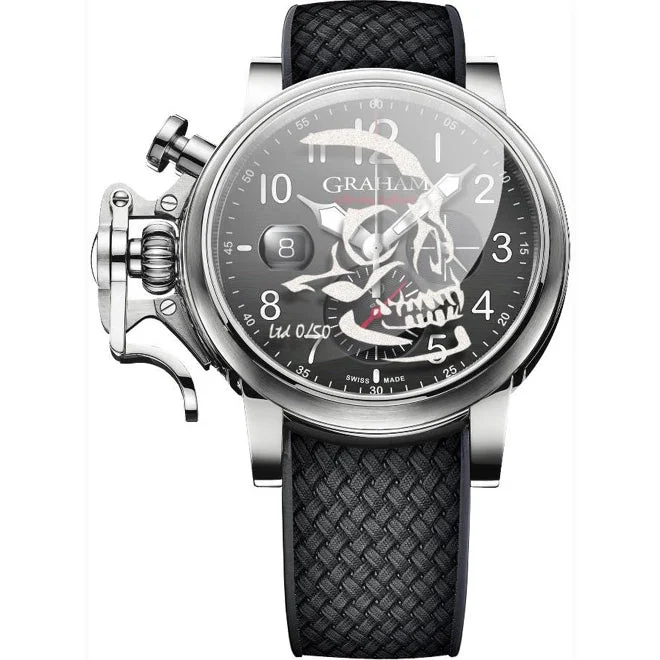 Graham Chronofighter Grand Vintage Skull Limited Edition 2CVDS.B29D.K133S kol saati
