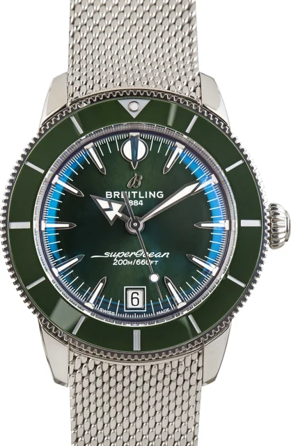 Breitling Superocean Heritage B31 Green Dial AB3110361L1A1 kol saati