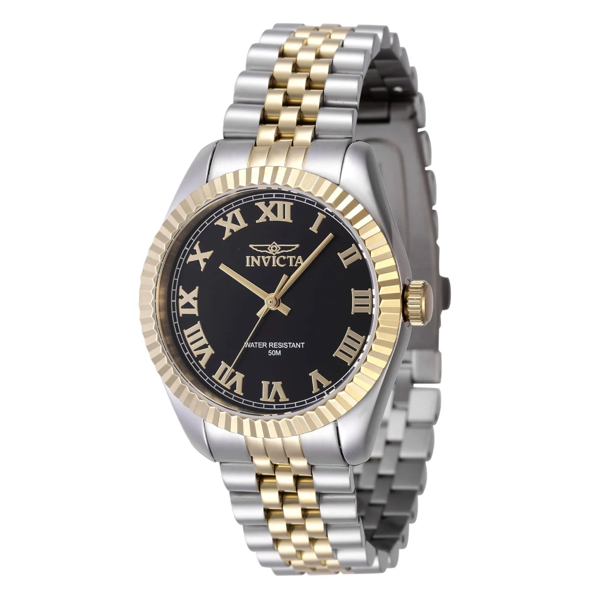Invicta Specialty Windsor Watch - 36mm. Gold, Steel (47413) 36 mm kol saati