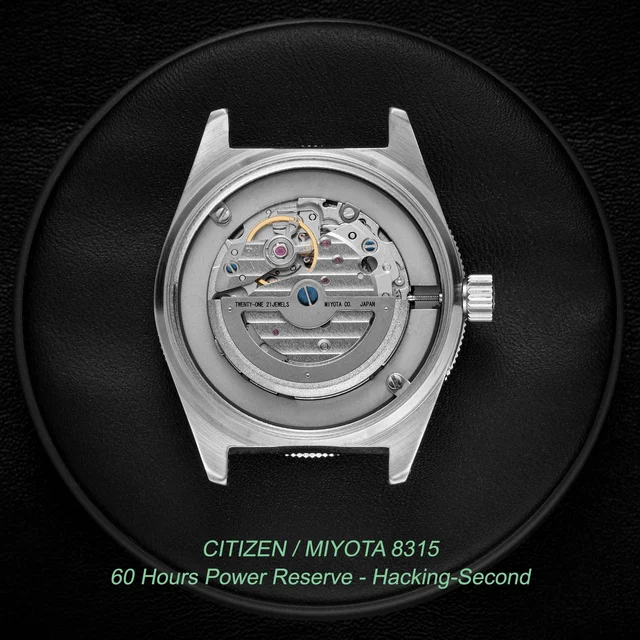 SAV Movement 8315 Upgrade for SWP Kickstarter 21-MVT-8315-UPG kol saati
