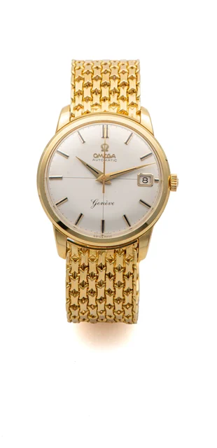 OMEGA OMEGA, REF. 14703, GENEVE, YELLOW GOLD kol saati