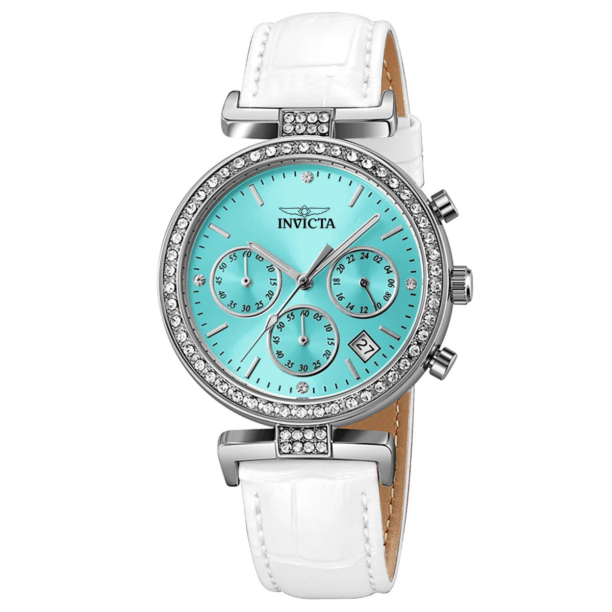 Invicta Celestial Watch - 38mm, White (70370) 38 mm kol saati