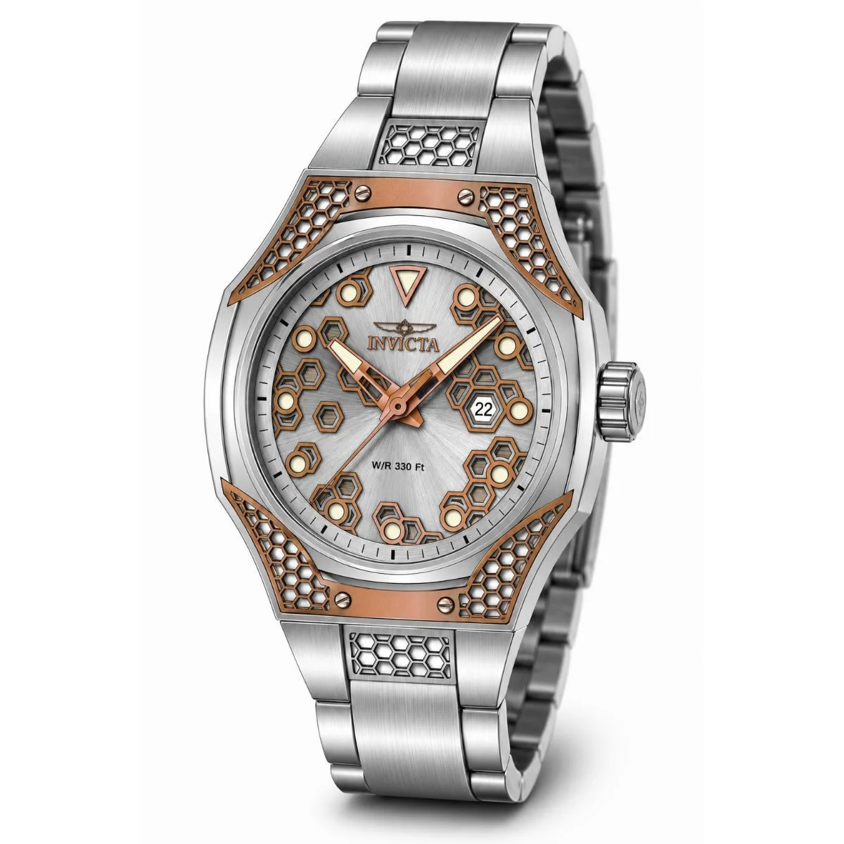 Invicta Akula Hexa X Watch - 48mm. Steel (50068) 48 mm kol saati