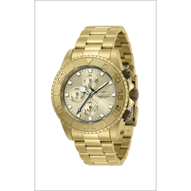 Invicta Watch - 44mm, Gold (47654) kol saati