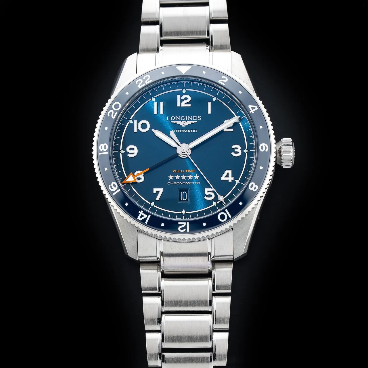 Longines Spirit Zulu Time L3.812.4.93.6 210009N33348 kol saati
