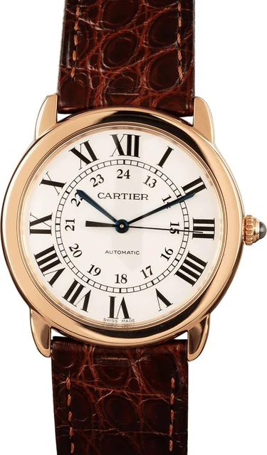 Cartier Ronde Solo W2RN0008 CRTW2RN0008 kol saati