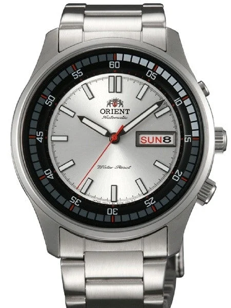 Orient Marshall Automatic Watch with Inner Rotating Bezel #EM7E002W 41.5 mm kol saati